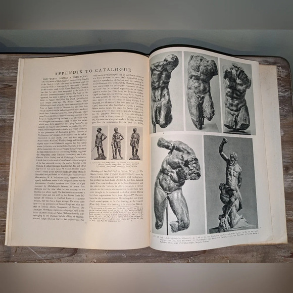 Michaelangelo, The Sculptures, 2nd Edition - Ludwig Goldscheider 1950 Hardcover - Picture 10 of 13